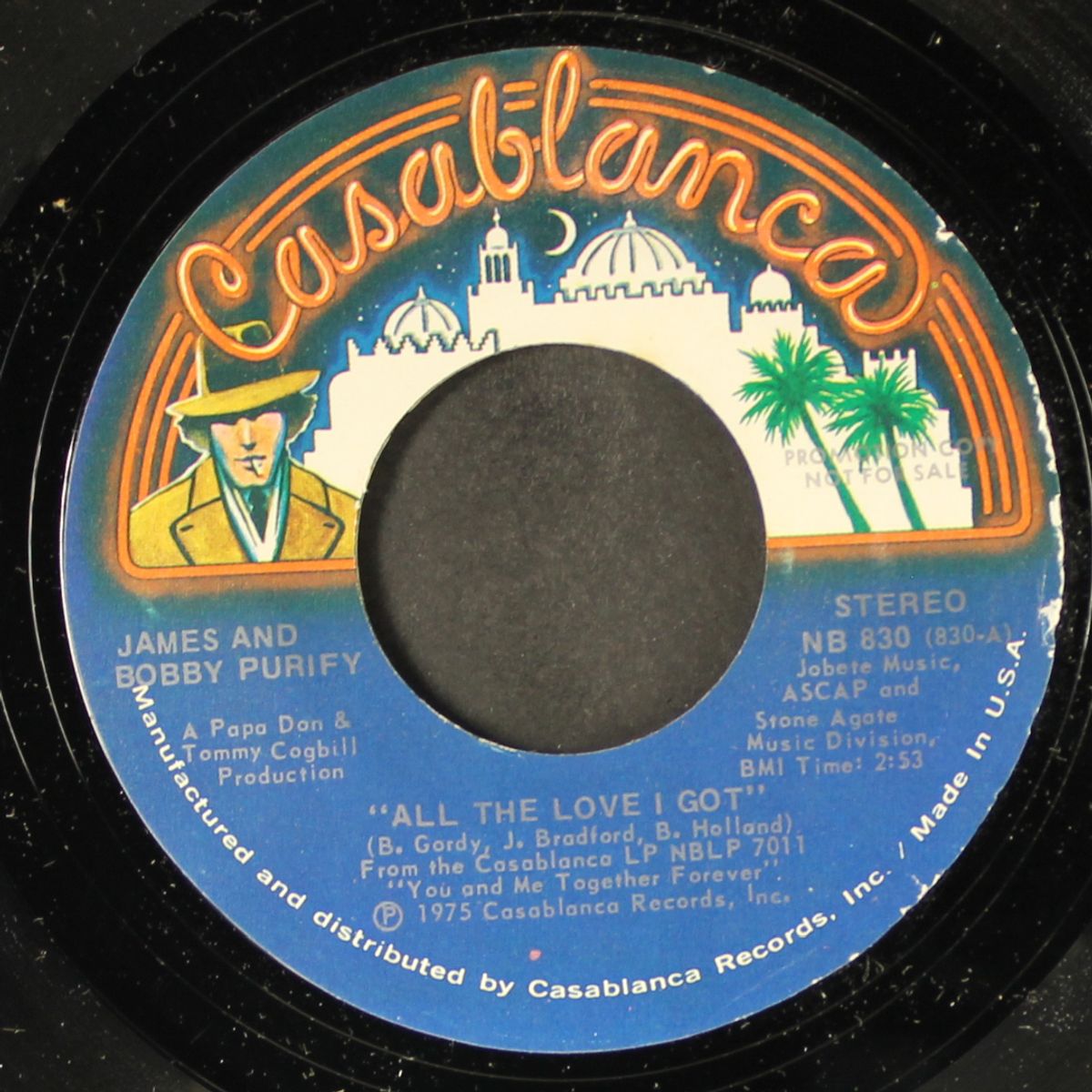 all the love i got / mono by JAMES & BOBBY PURIFY