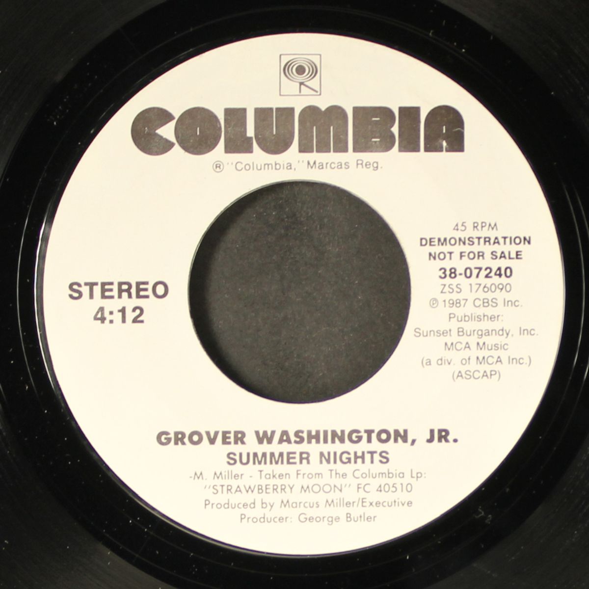summer nights / same by GROVER WASHINGTON JR