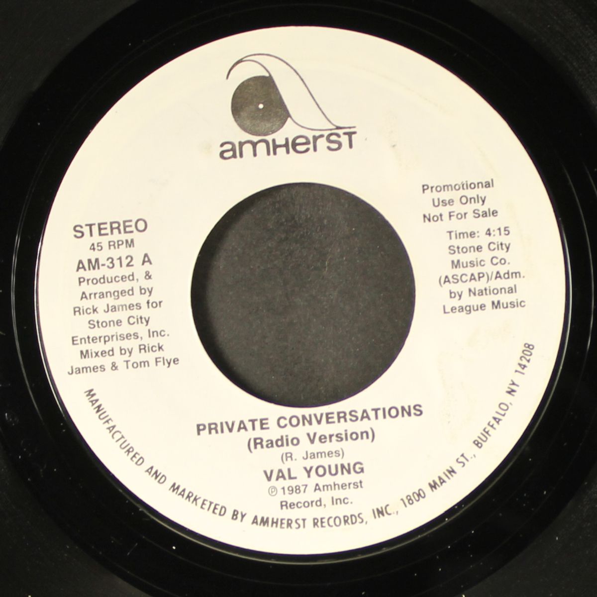 private conversations (radio version) / same by VAL YOUNG