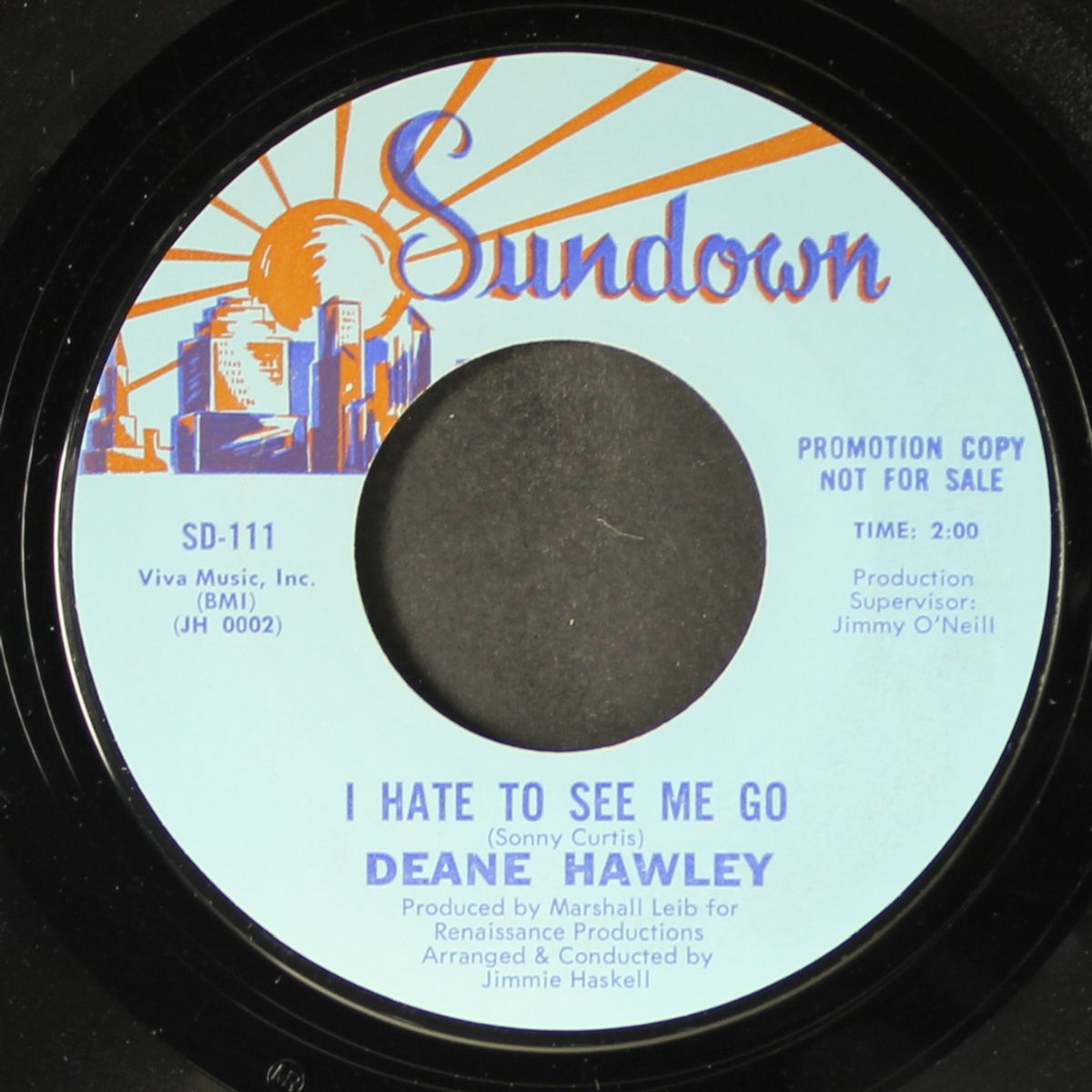 i hate to see me go / love of the common people by DEANE HAWLEY