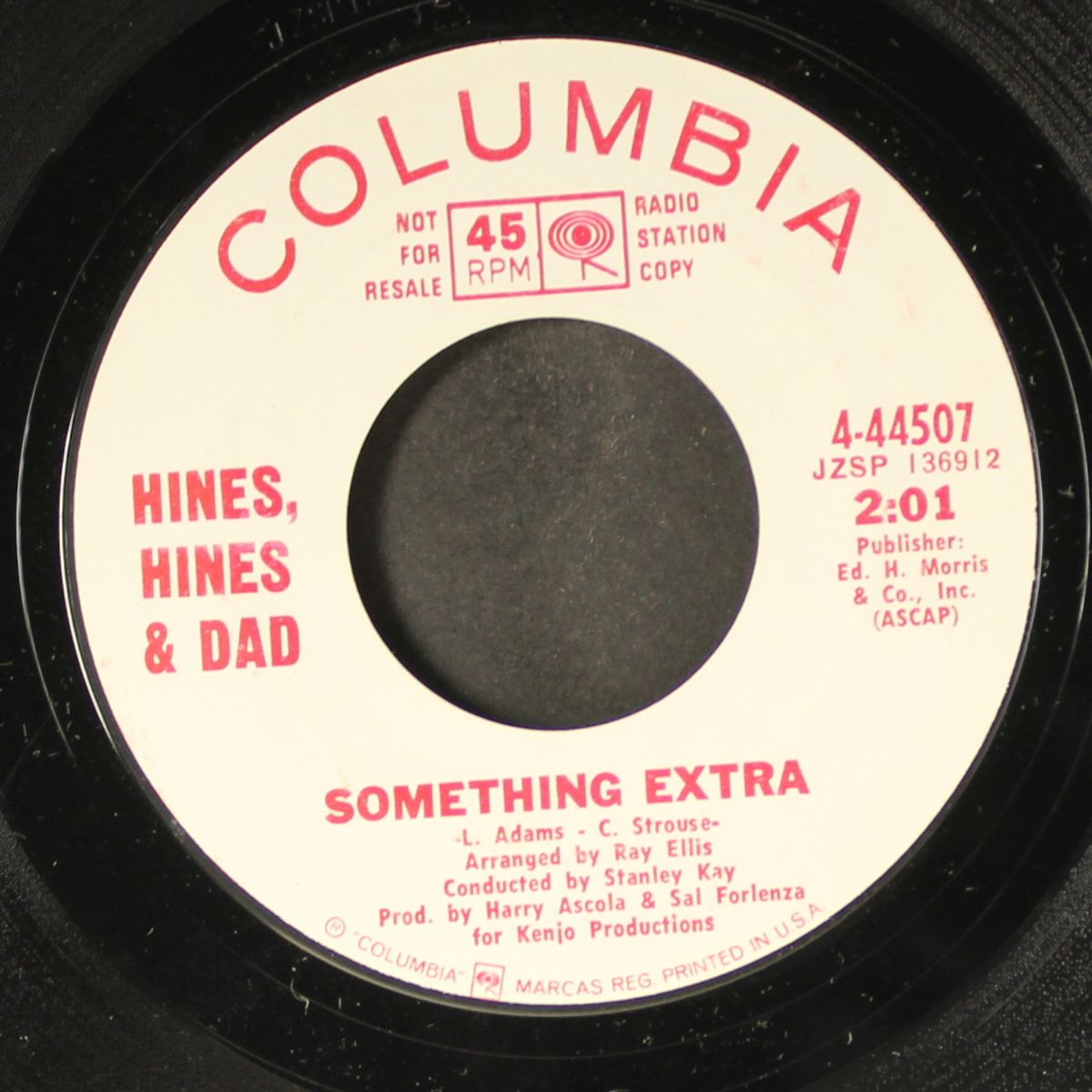 we got us / something extra by HINES, HINES & DAD