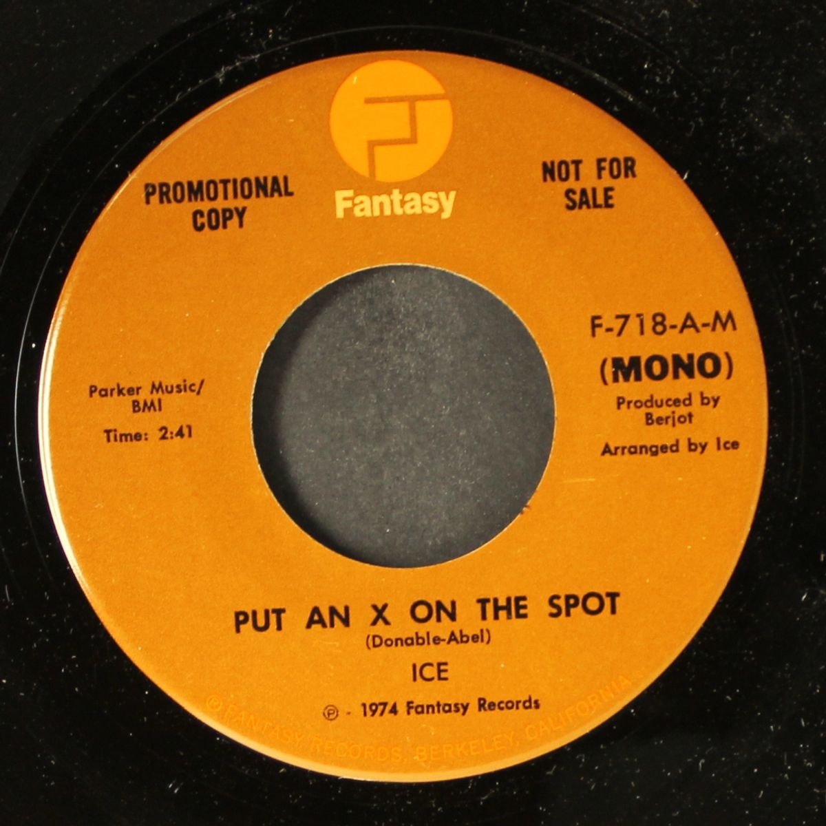 put an x on the spot / mono by ICE