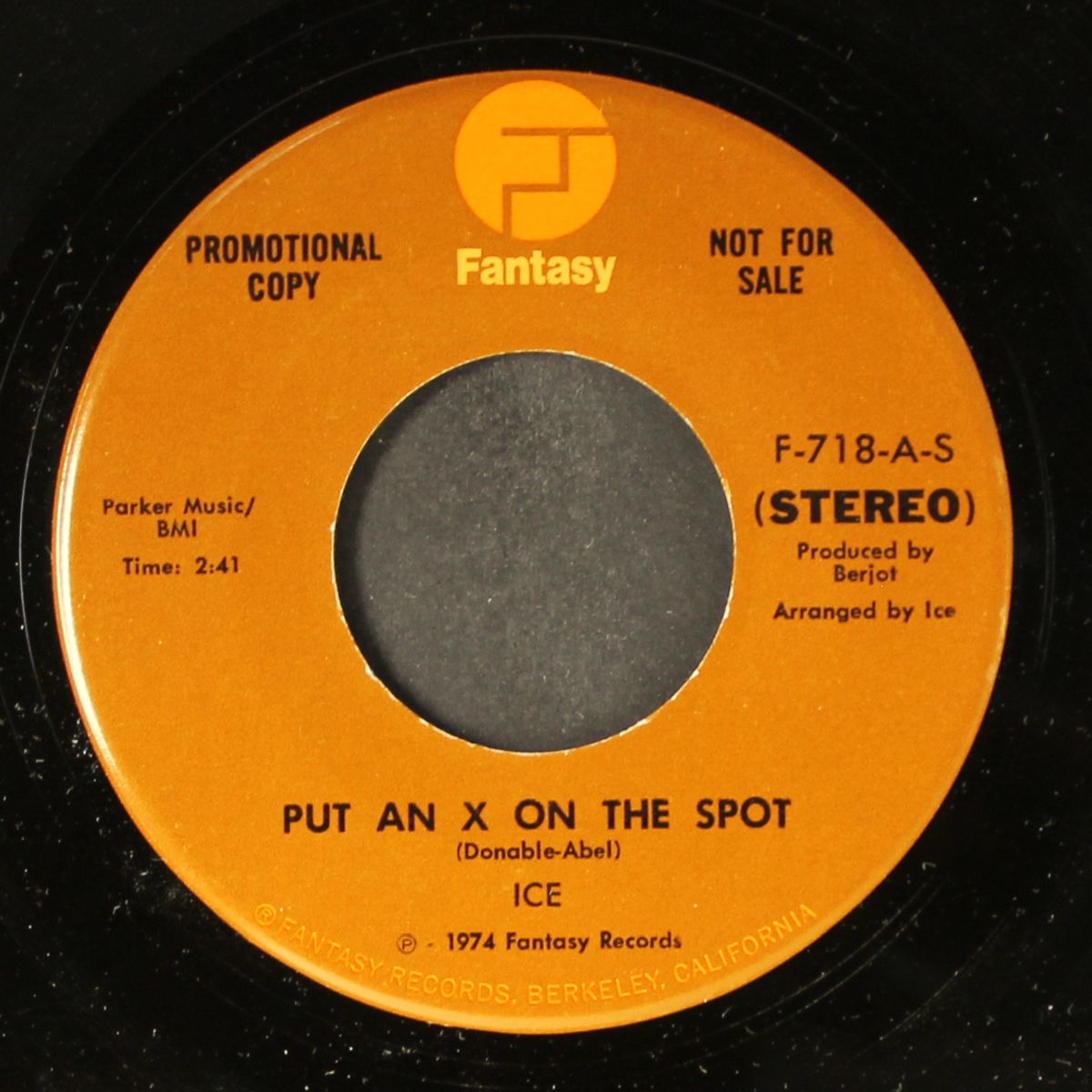 put an x on the spot / mono by ICE