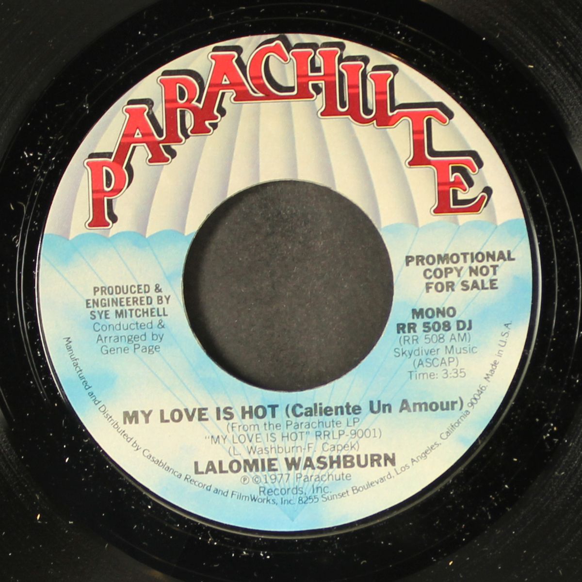 my love is hot (caliente un amour) / mono by LALOMIE WASHBURN