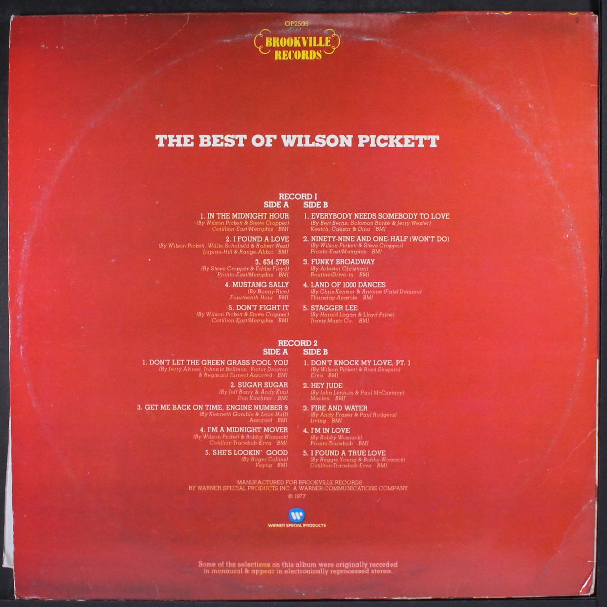 the best of by WILSON PICKETT