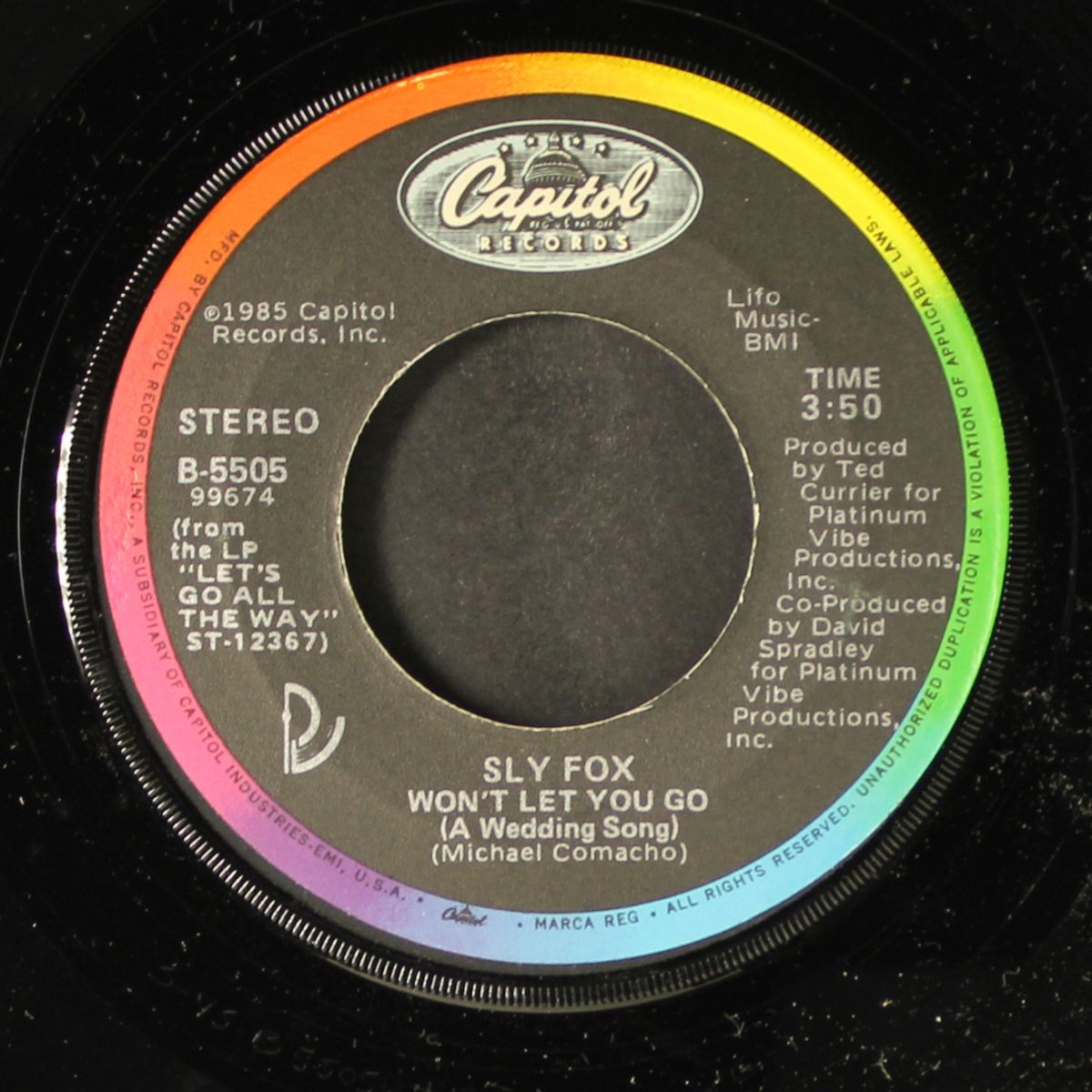 como tu te llama? / won't let you go by SLY FOX