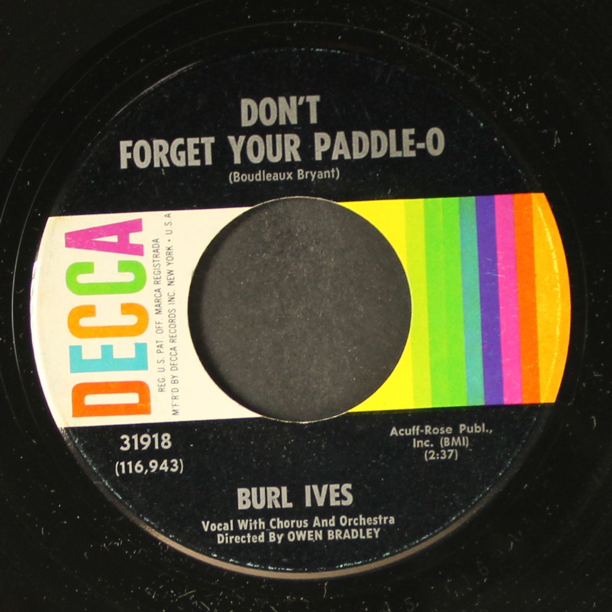 the sixties by BURL IVES