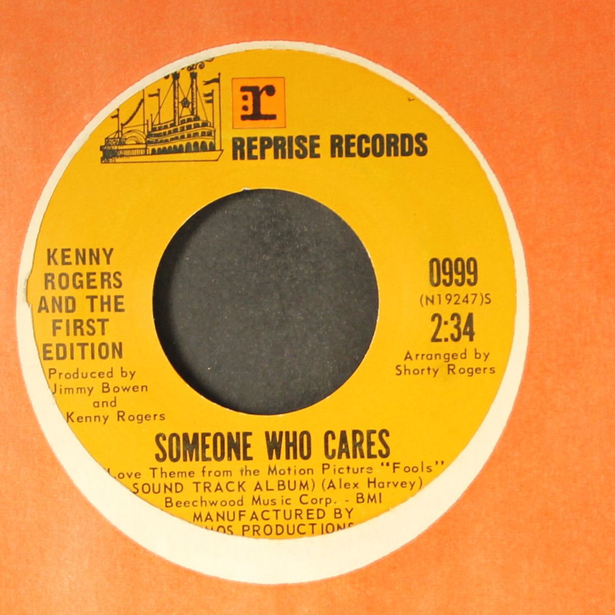 mission of san nohero / someone who cares by KENNY ROGERS & FIRST EDITION