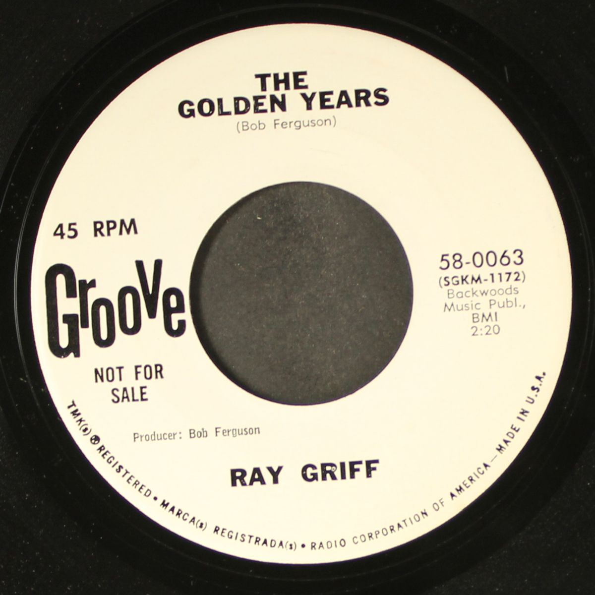 tongue twistin' time / the golden years by RAY GRIFF