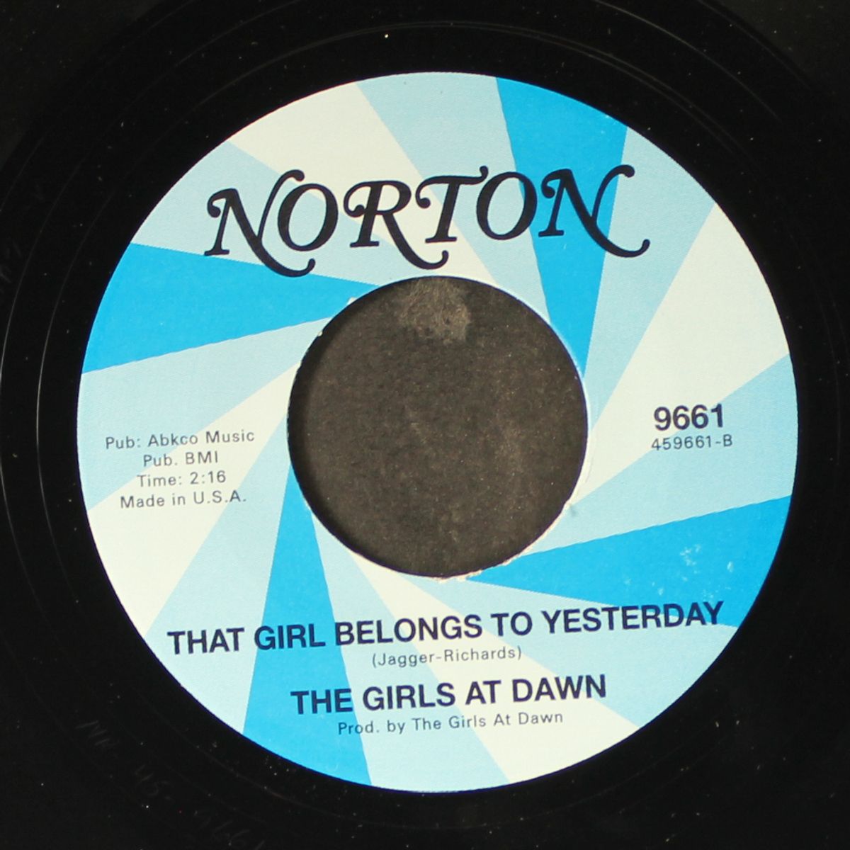ruby tuesday / that girl belongs to yesterday by GAYE BLADES / GILRS AT DAWN