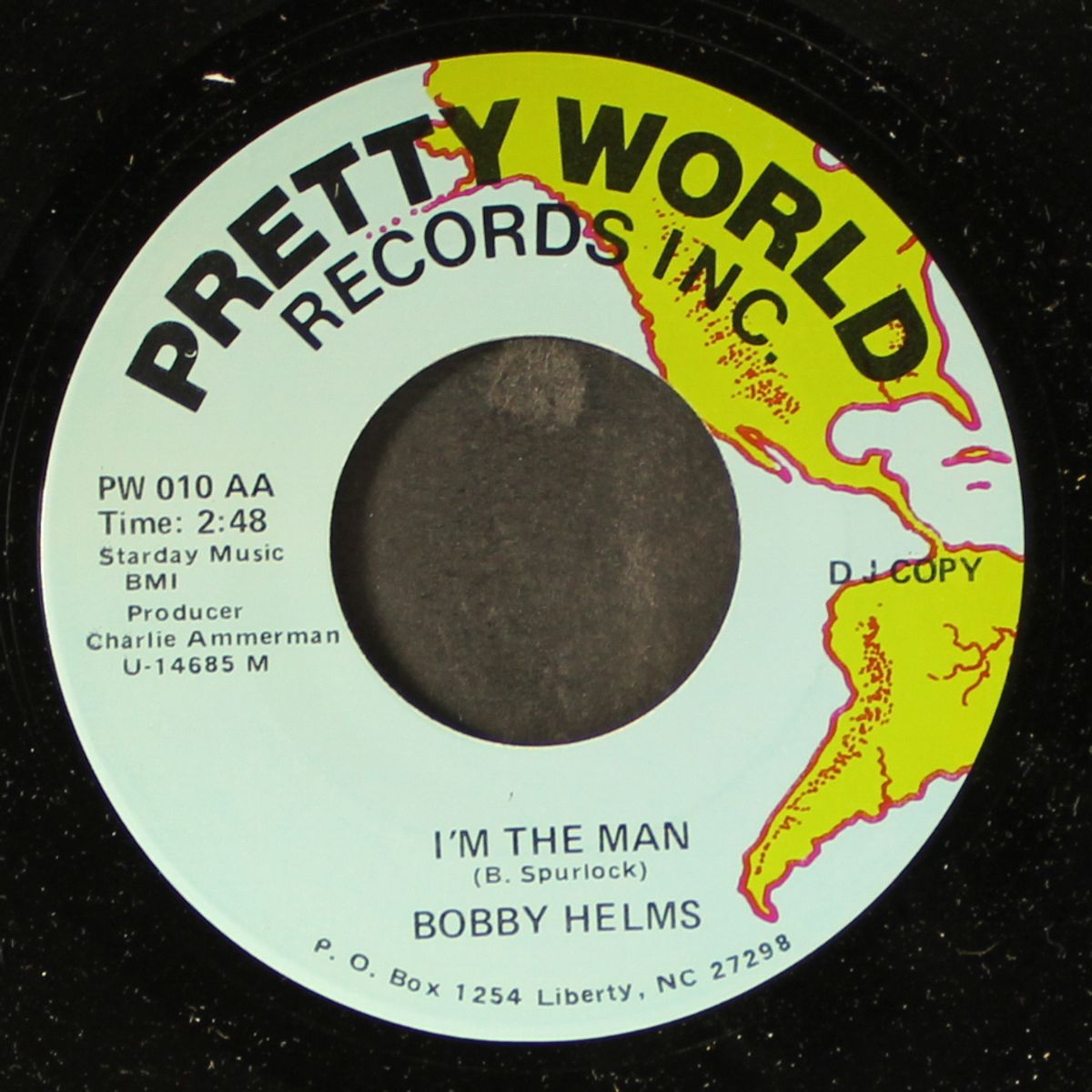 i'm the man / same by BOBBY HELMS