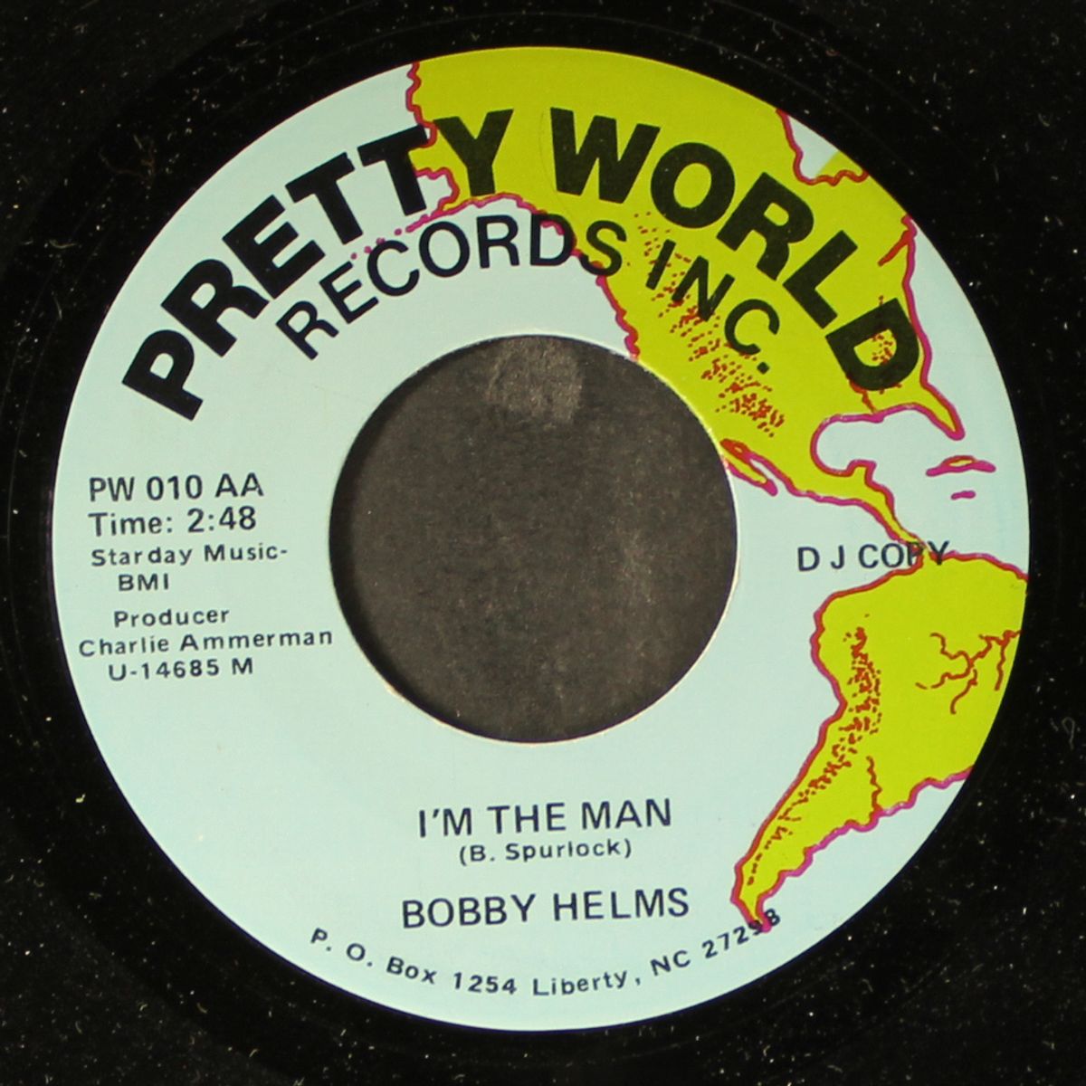 i'm the man / same by BOBBY HELMS