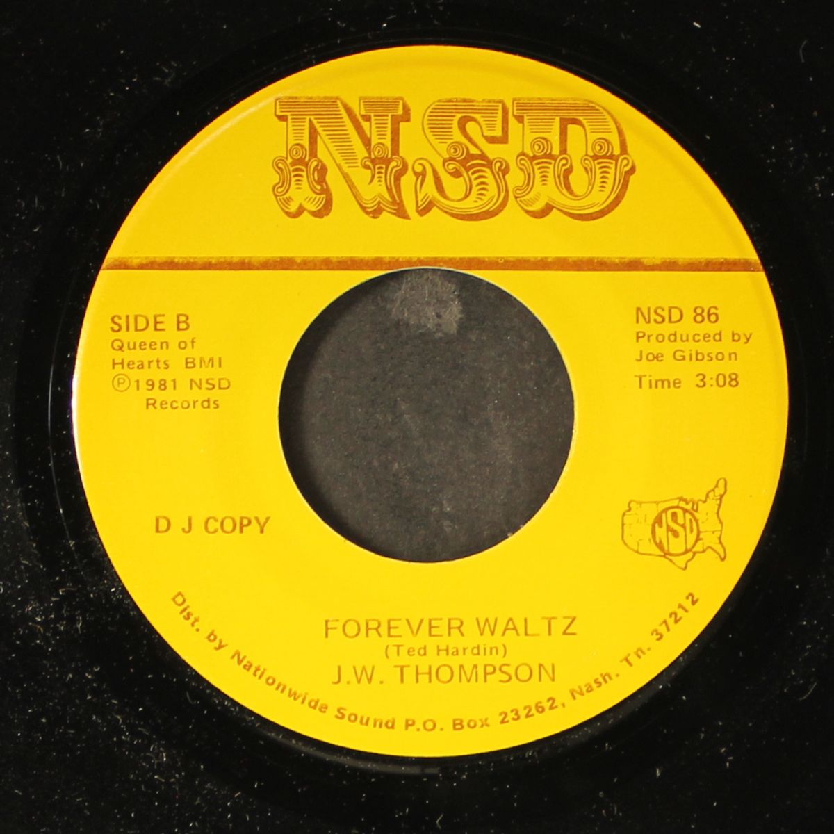 take these chains from my heart / forever waltz by J.W. THOMPSON