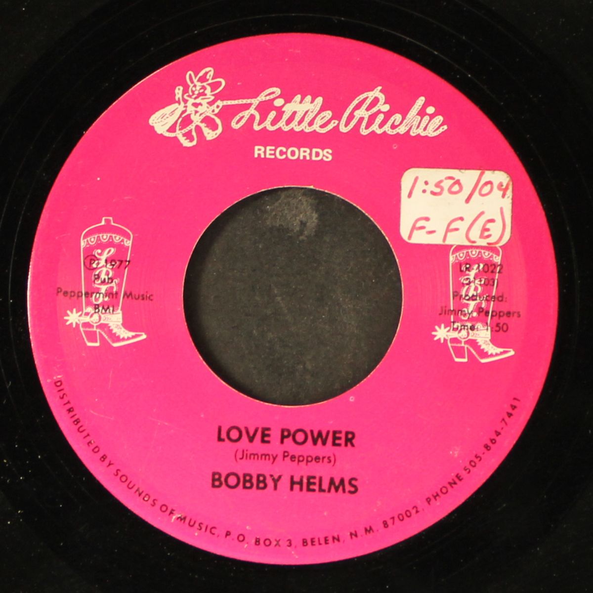 love power / before your heartaches came by BOBBY HELMS