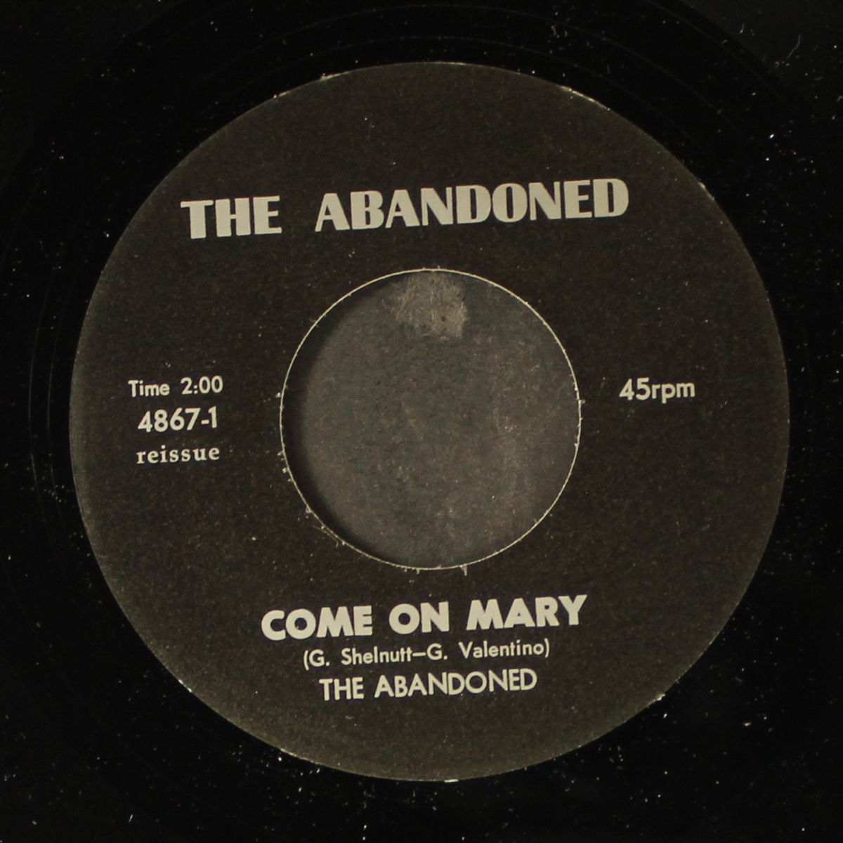 come on mary / around and around by ABANDONED