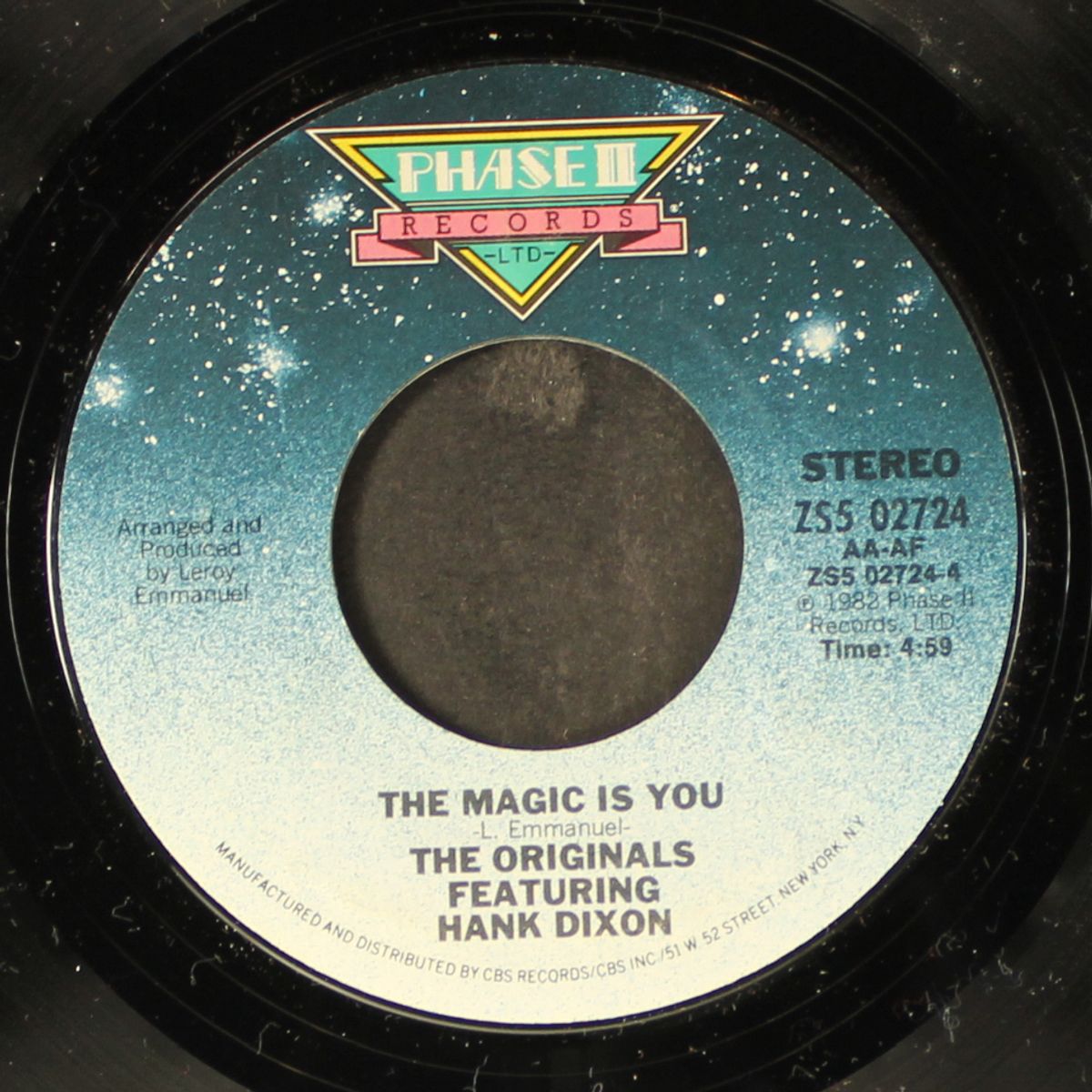 baby i'm for real '82 / the magic is you by ORIGINALS