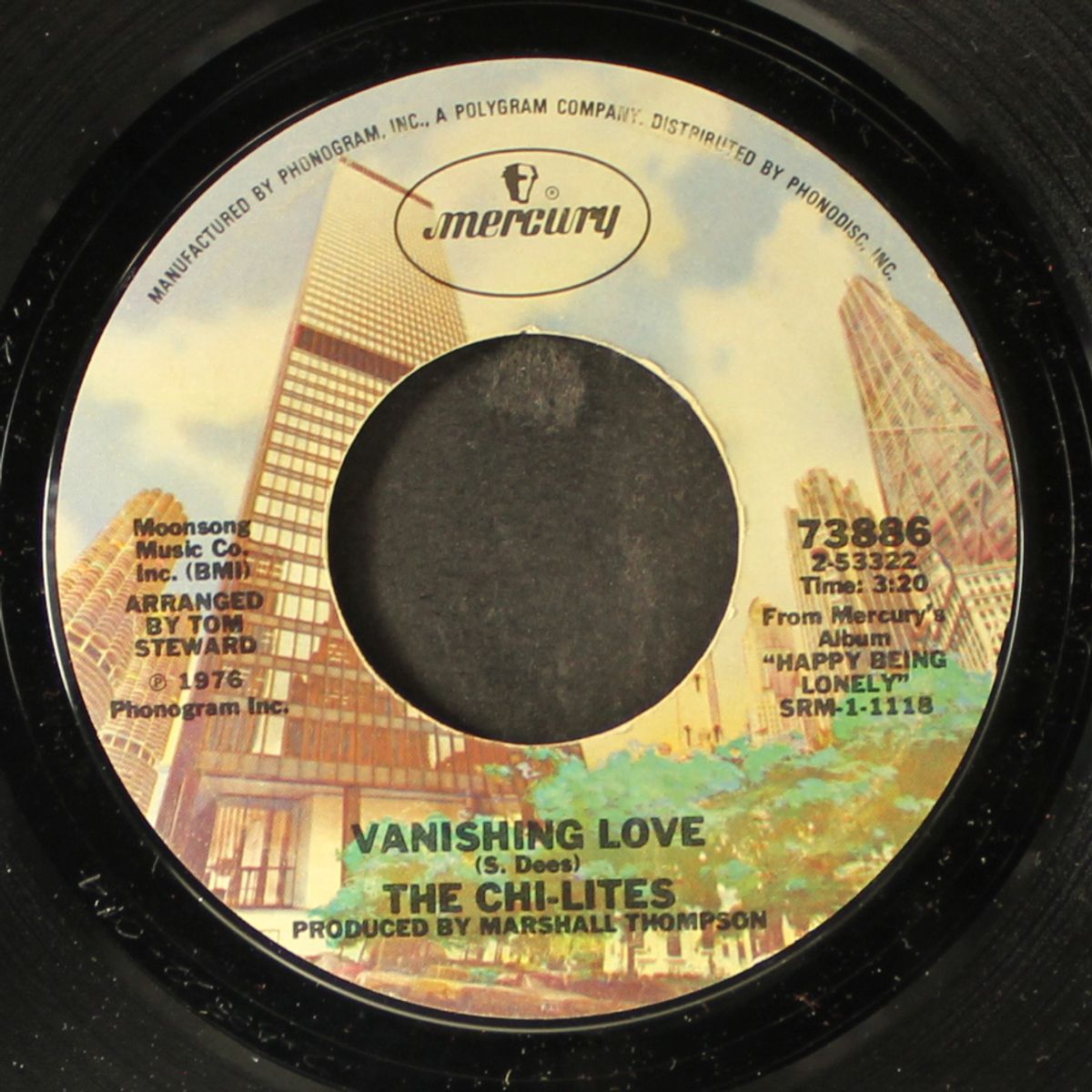 vanishing love / i turn away by CHI-LITES