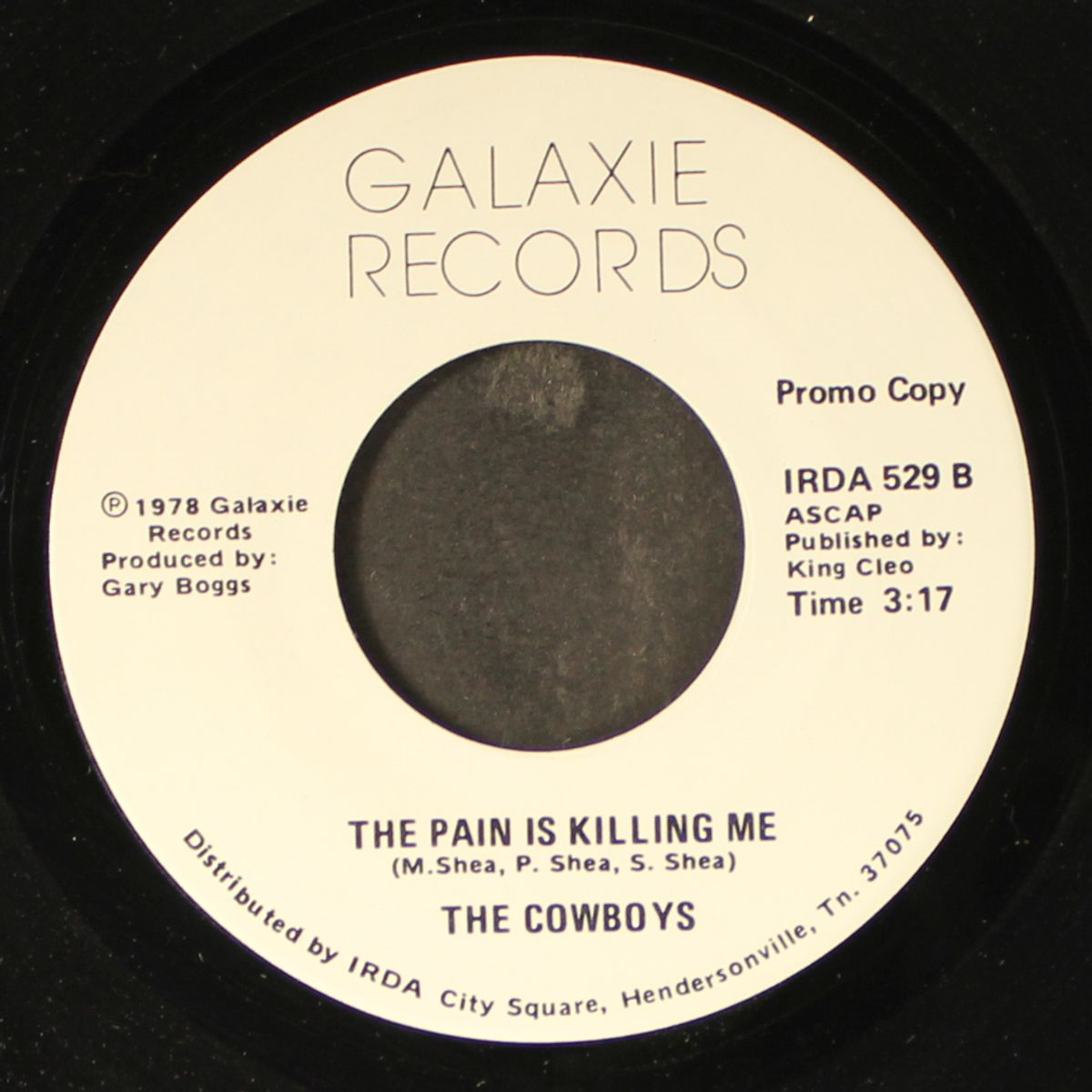 same old line / the pain is killing me by COWBOYS