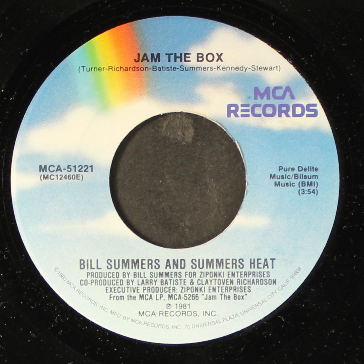 jam the box / having big fun on saturday by BILL SUMMERS & SUMMERS HEAT
