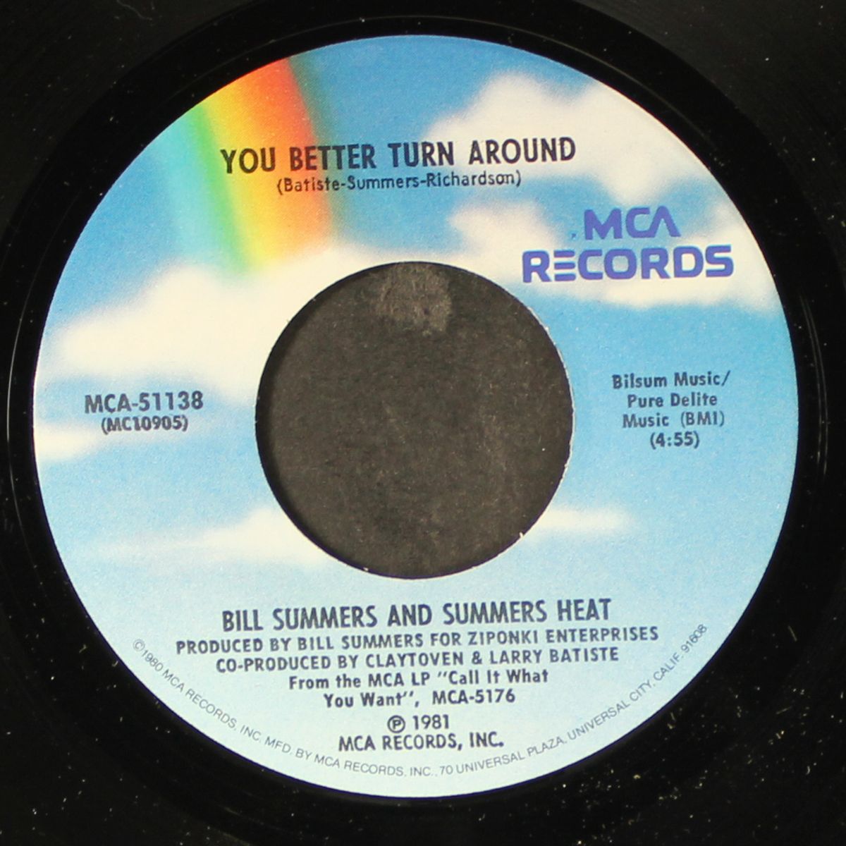 summer fun / you better turn around by BILL SUMMERS & SUMMERS HEAT