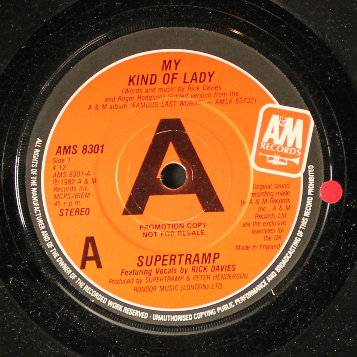 my kind of lady by SUPERTRAMP