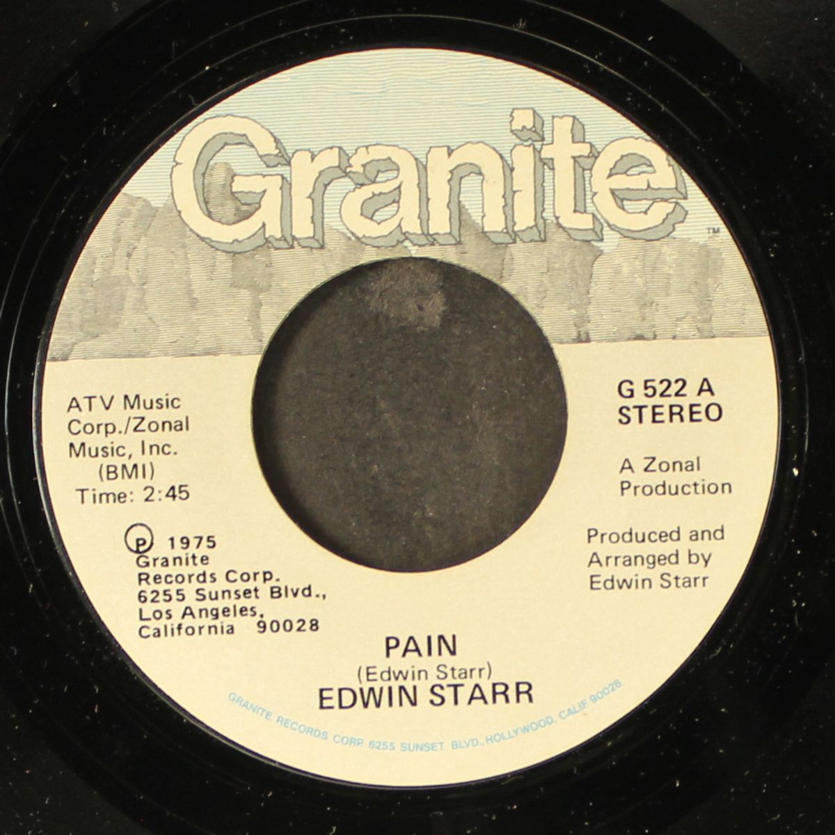 pain / i'll never forget you by EDWIN STARR