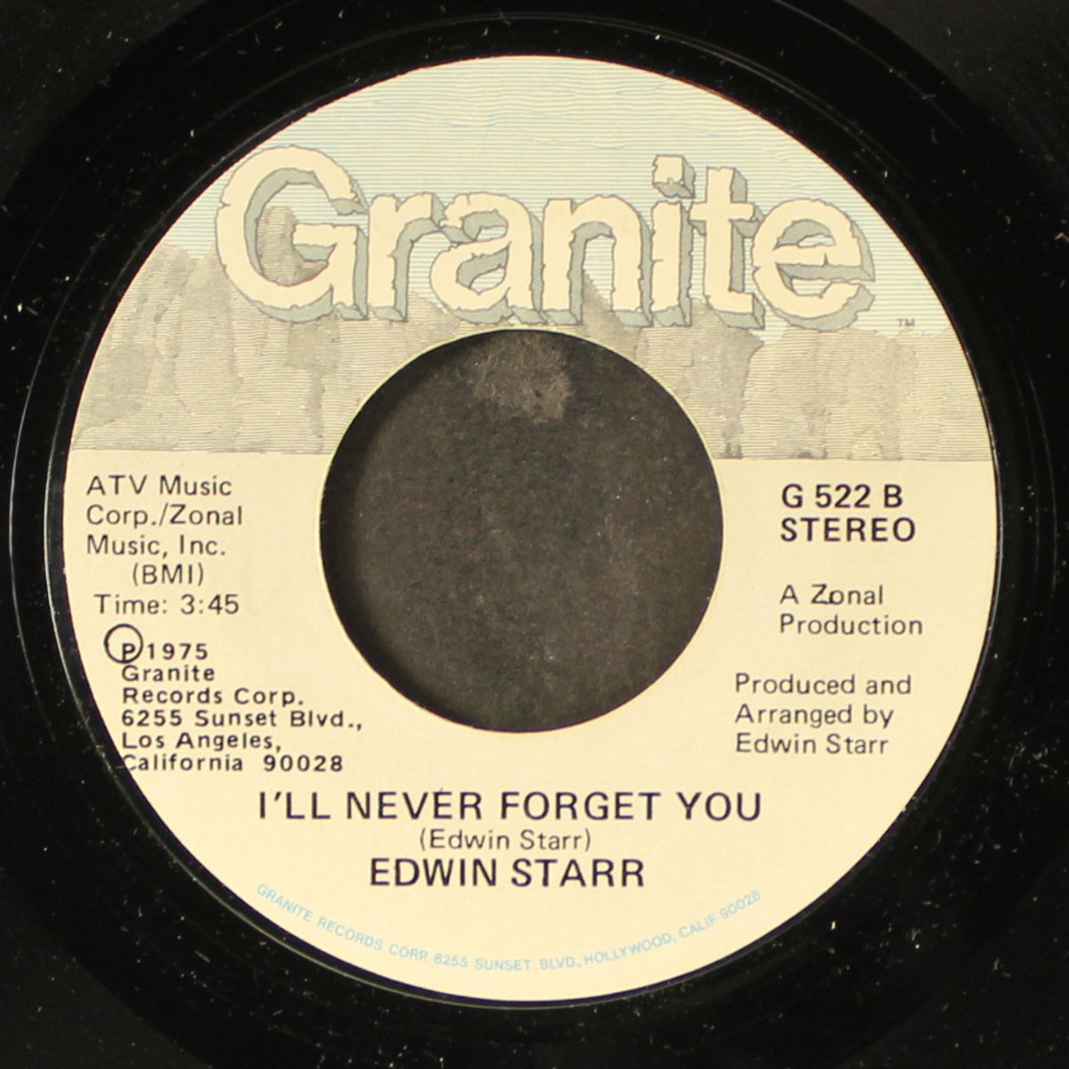 pain / i'll never forget you by EDWIN STARR