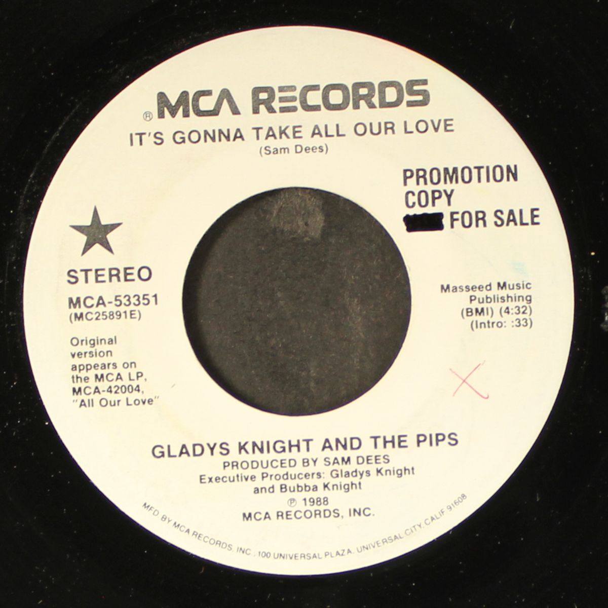 it's gonna take all our love by GLADYS KNIGHT & PIPS