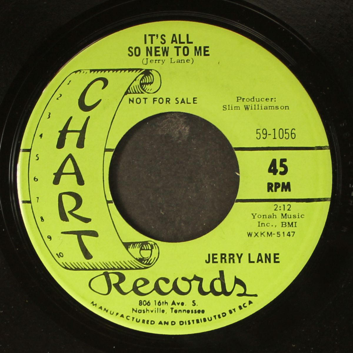 ten years of life / it's all so new to me by JERRY LANE