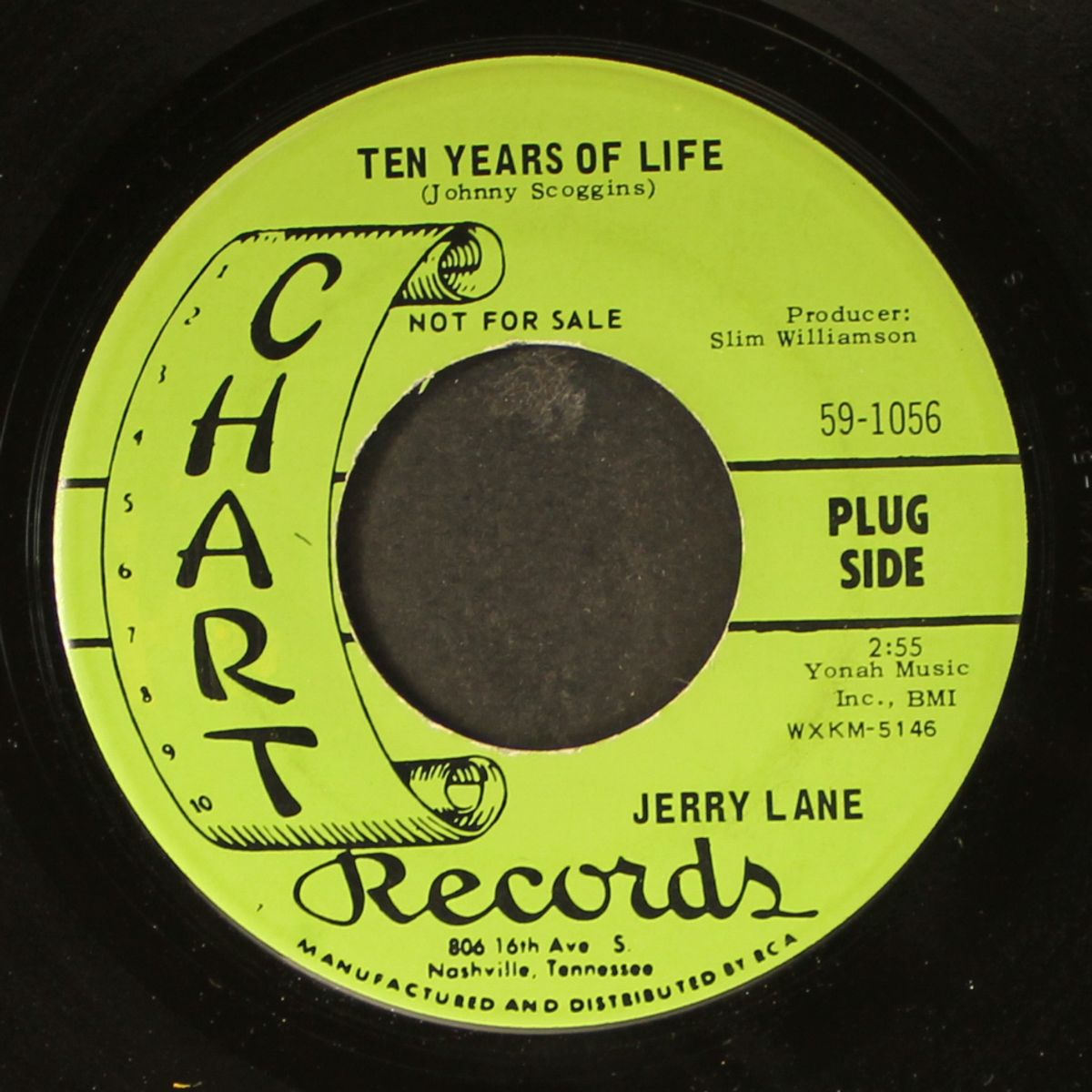 ten years of life / it's all so new to me by JERRY LANE