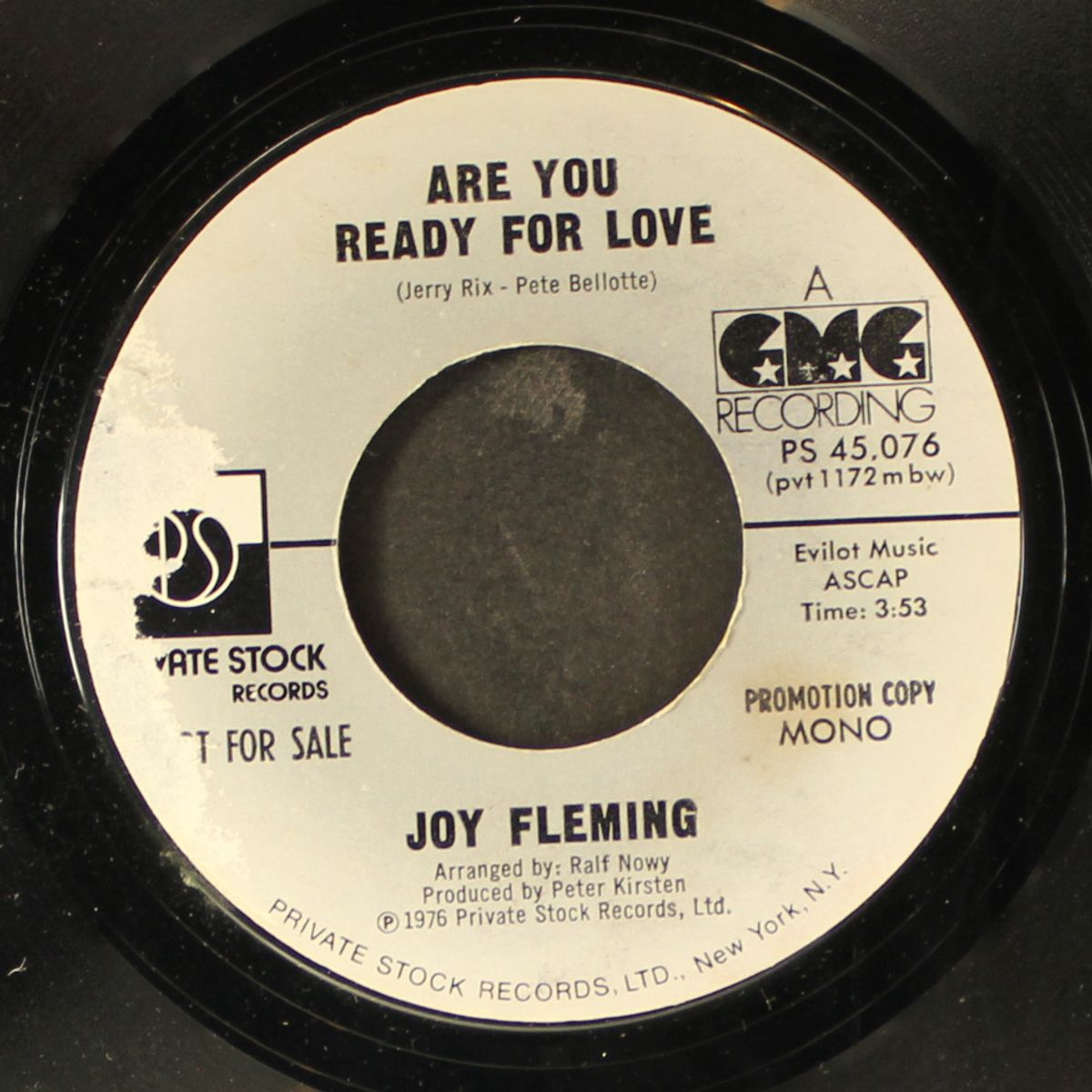 are you ready for love / mono by JOY FLEMING