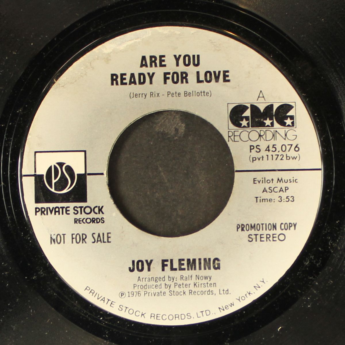 are you ready for love / mono by JOY FLEMING