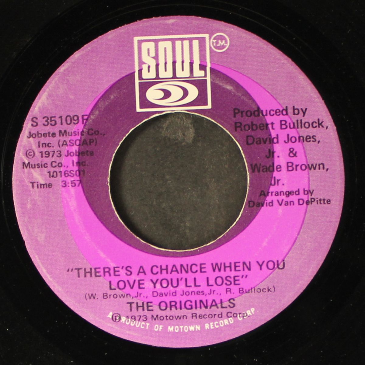 there's a chance when you love / 1st lady by ORIGINALS