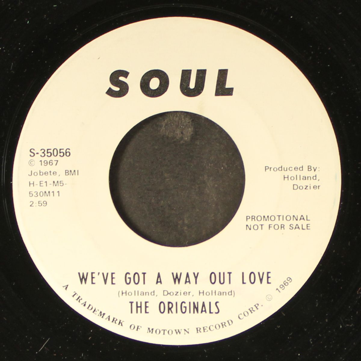 we've got a way out love / you're the one by ORIGINALS