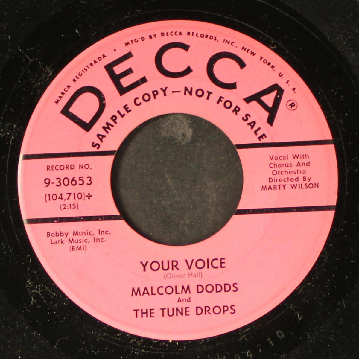 your voice by MALCOLM DODDS & TUNE DROPS