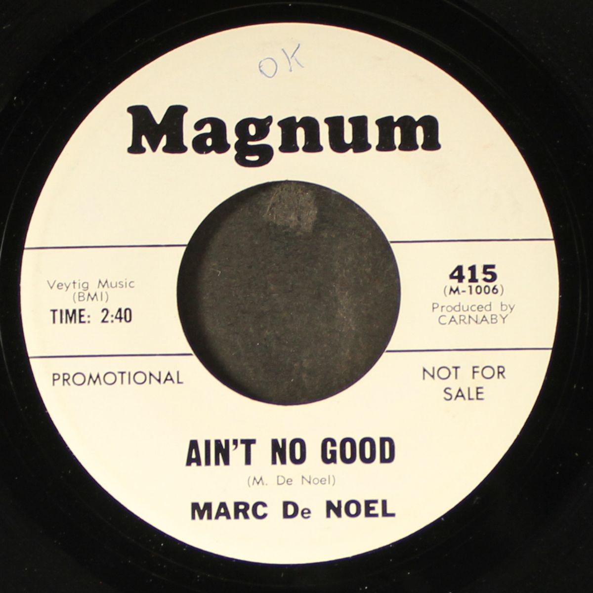 ain't no good / love and war by MARC DE NOEL