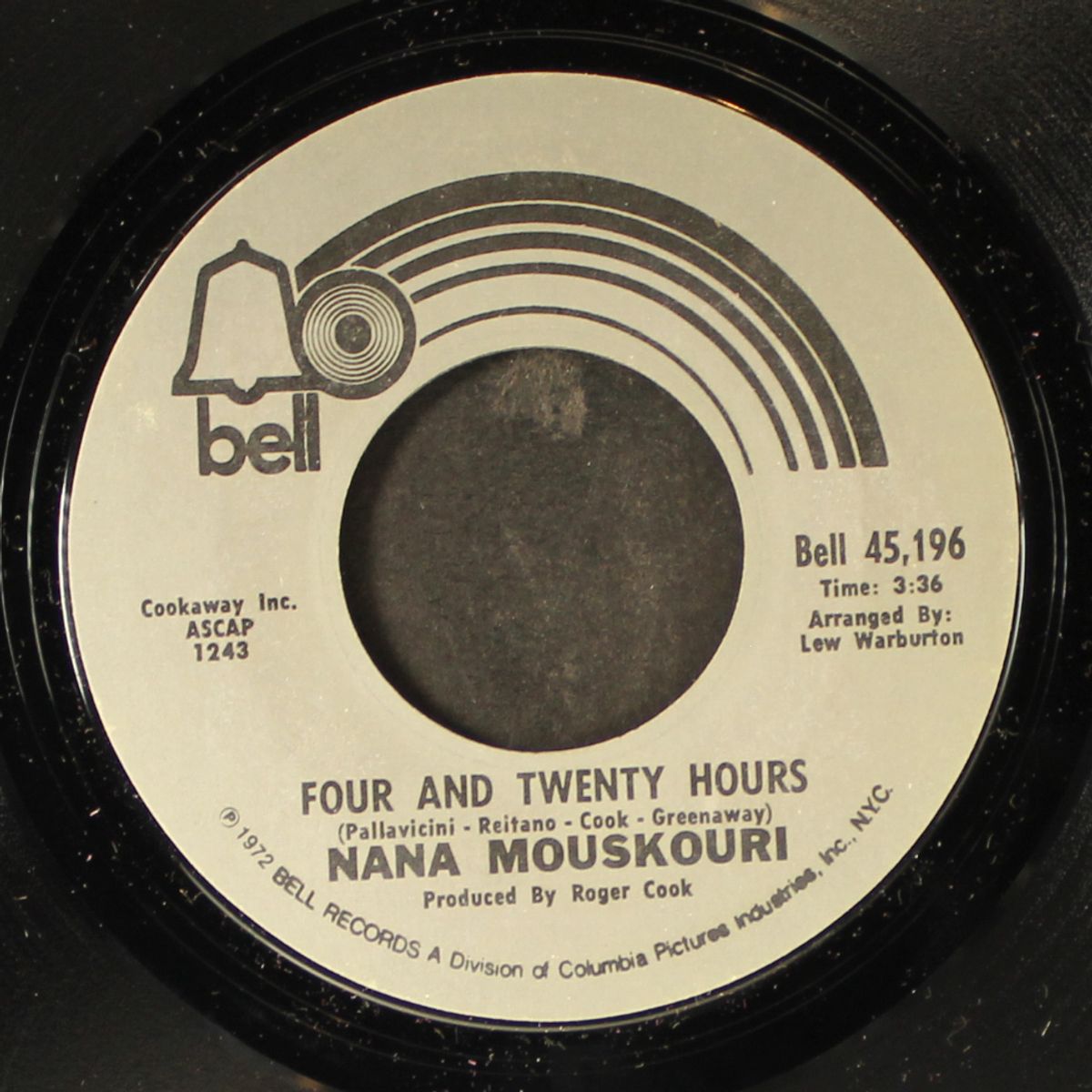 four and twenty hours by NANA MOUSKOURI