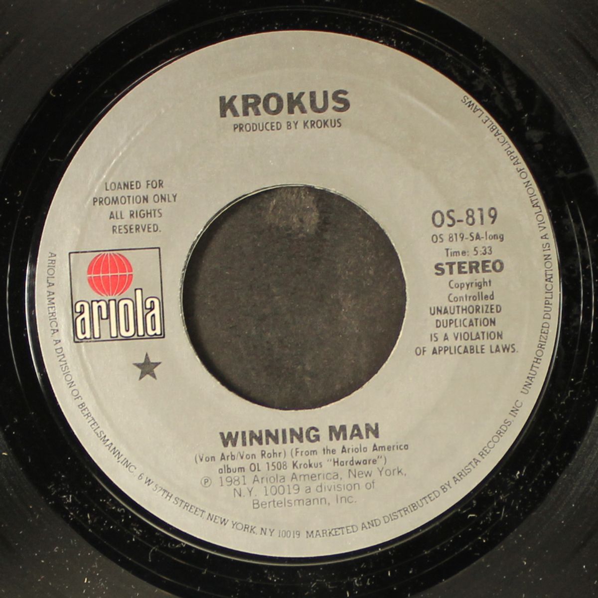 winning man / long by KROKUS