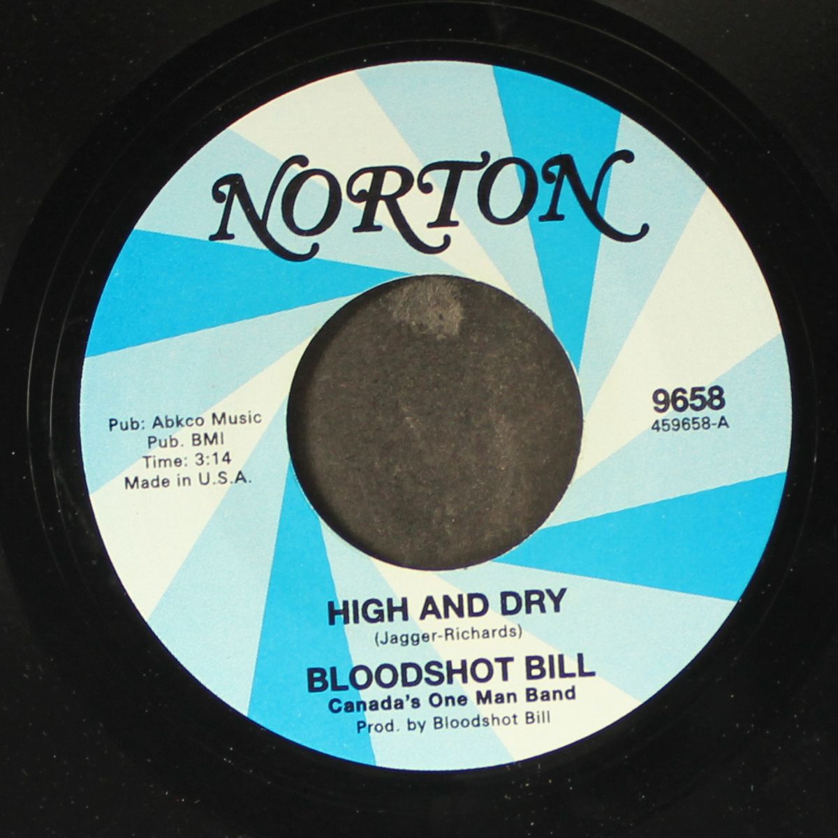 high and dry / mother's little helper by BLOODSHOT BILL / ROCKIN' ENOCKY
