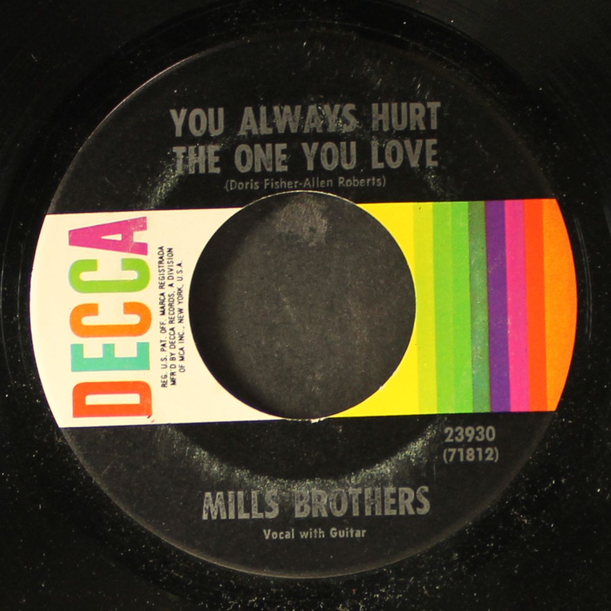 till then / you always hurt the one you love by MILLS BROTHERS