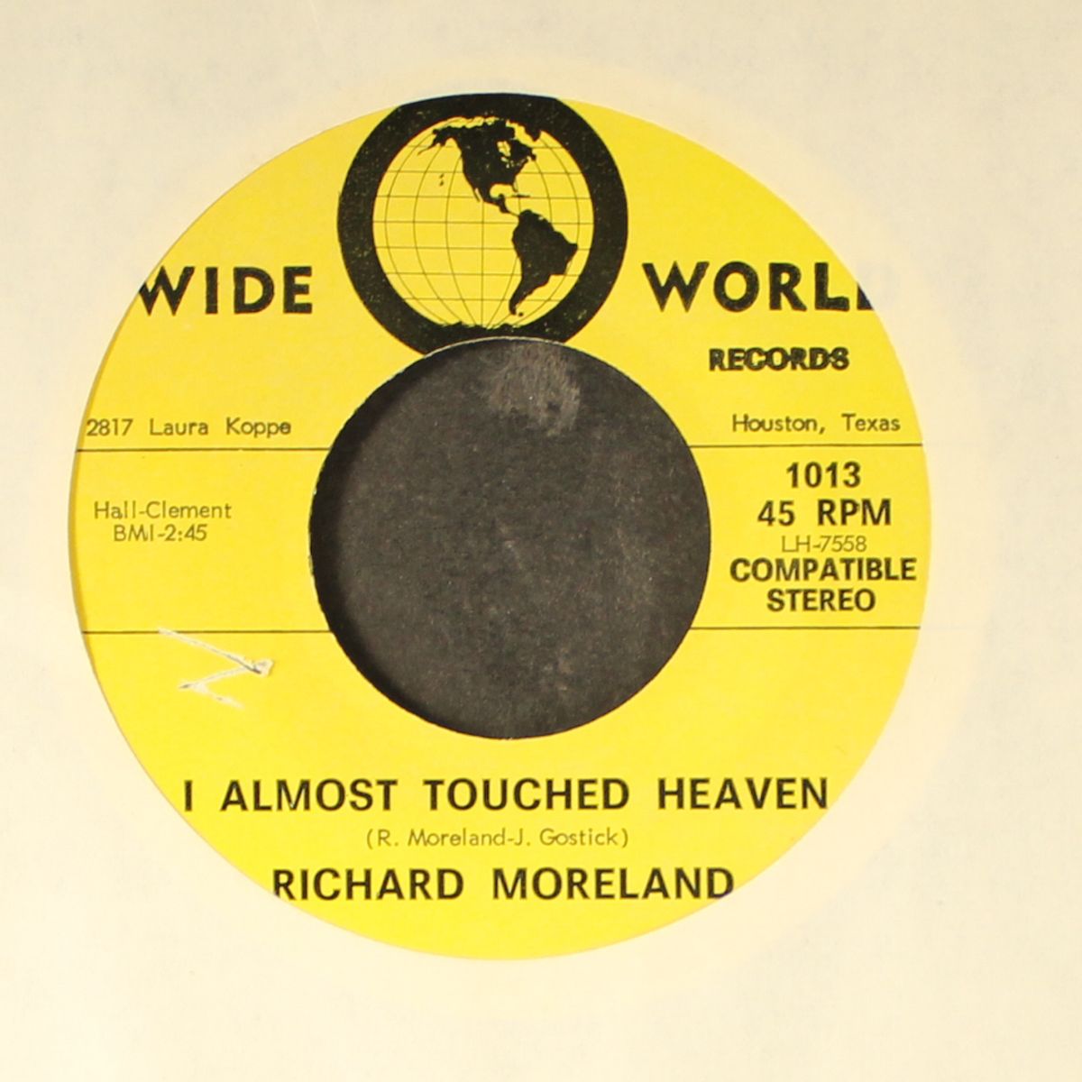 baby's in the big town by RICHARD MORELAND