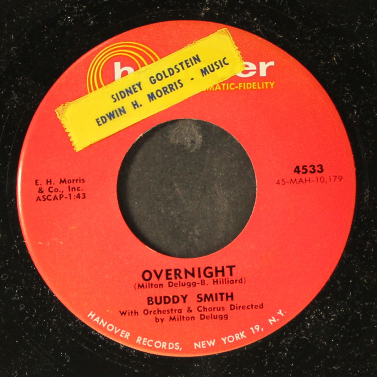 overnight / tennessee by BUDDY SMITH