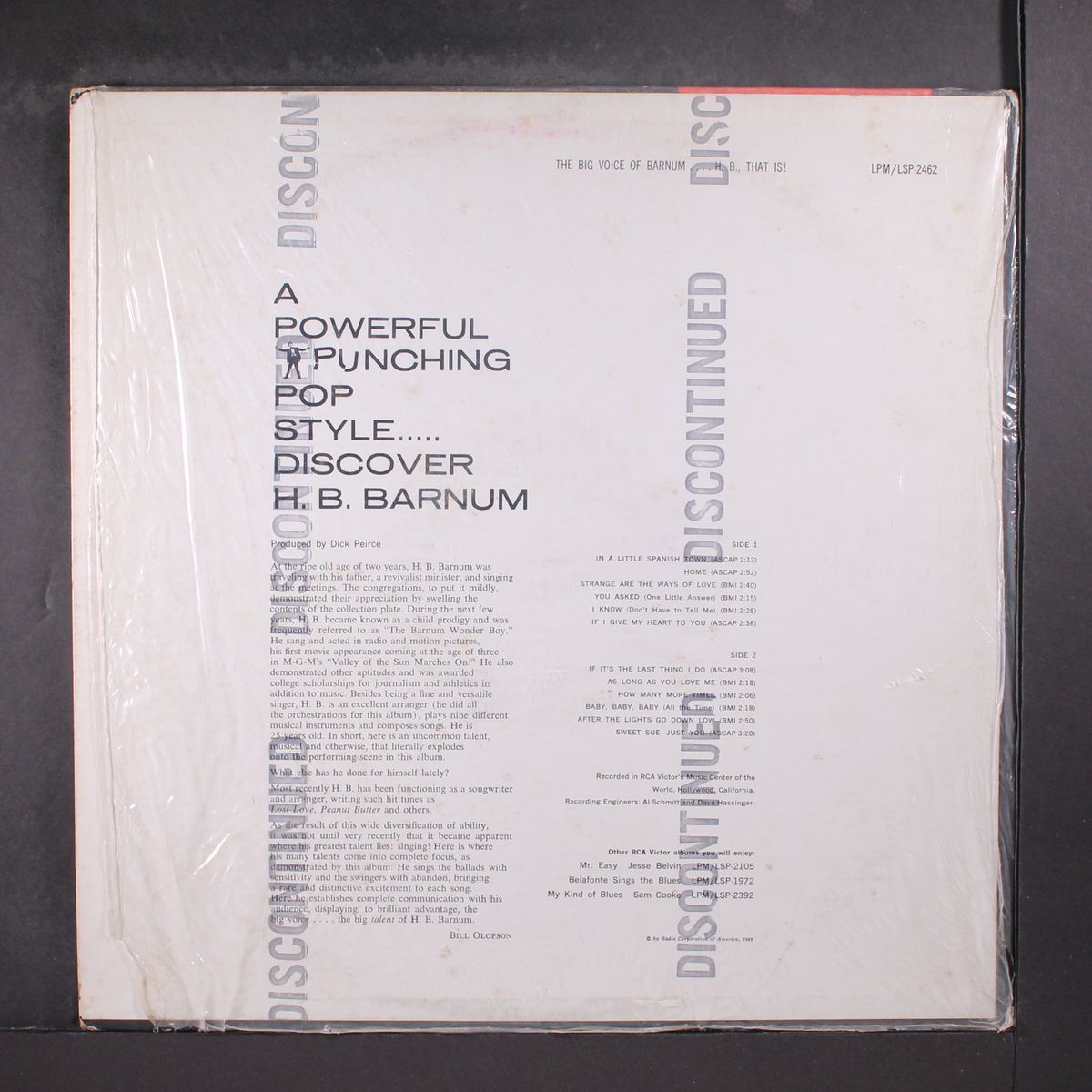 the big voice of h.b. barnum by H.B. BARNUM