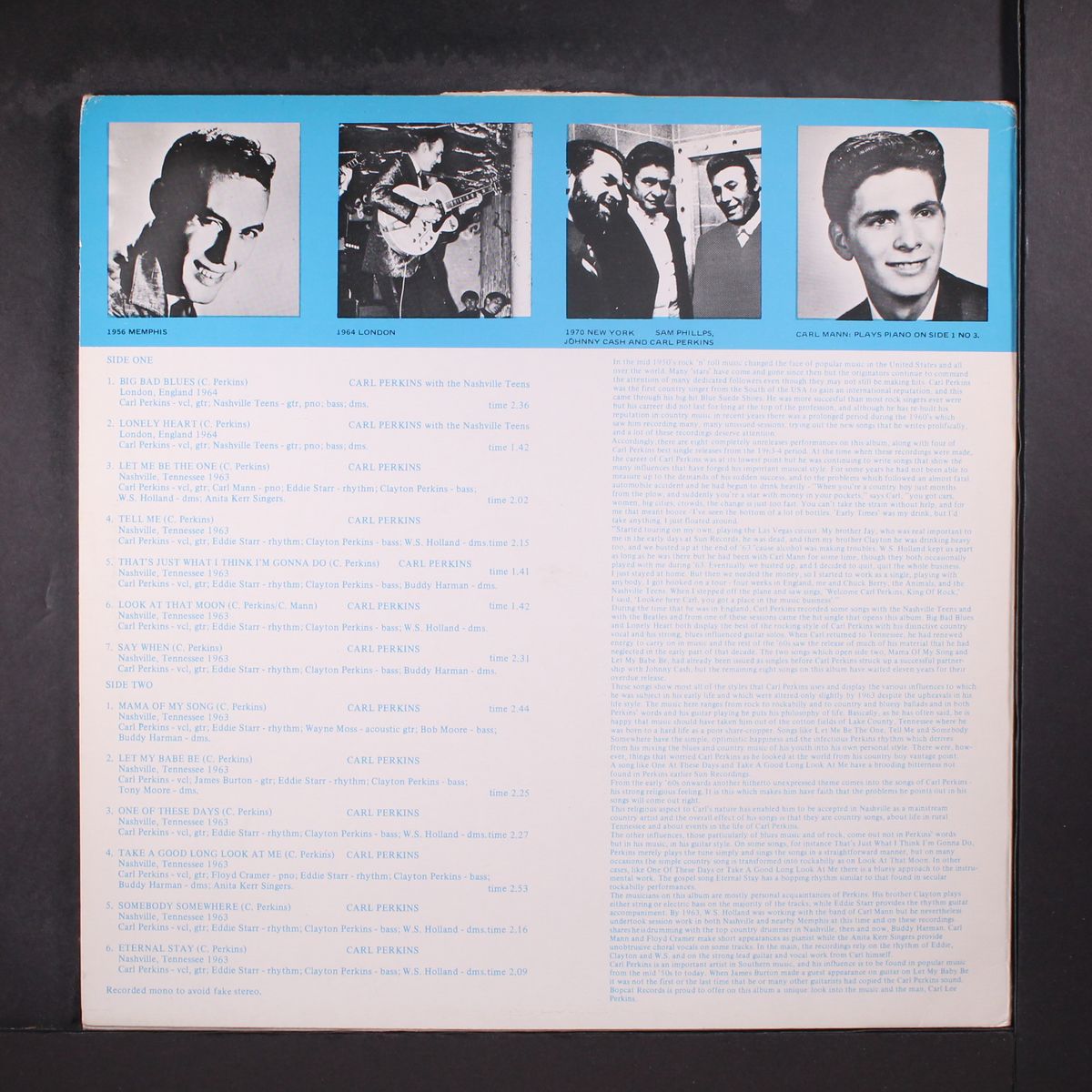 carl perkins by CARL PERKINS