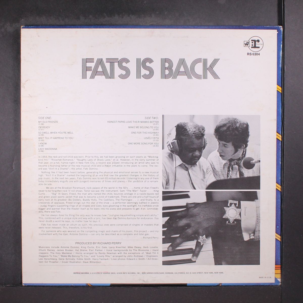 fats is back by FATS DOMINO