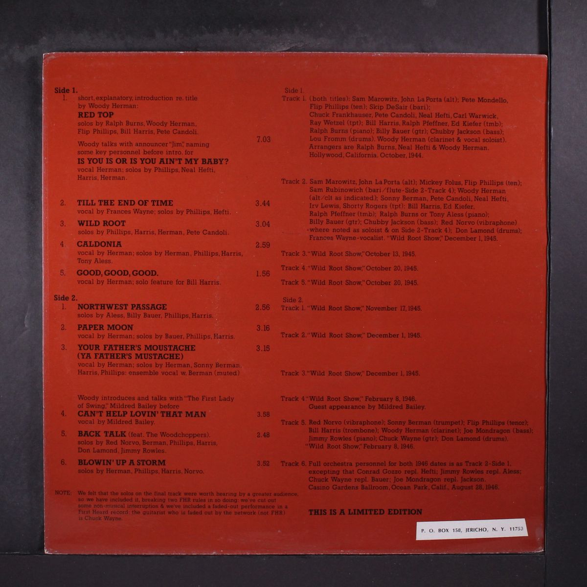 1944-1946, vol. 2 by WOODY HERMAN