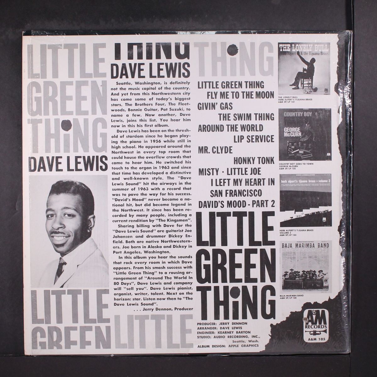 little green thing by DAVE LEWIS