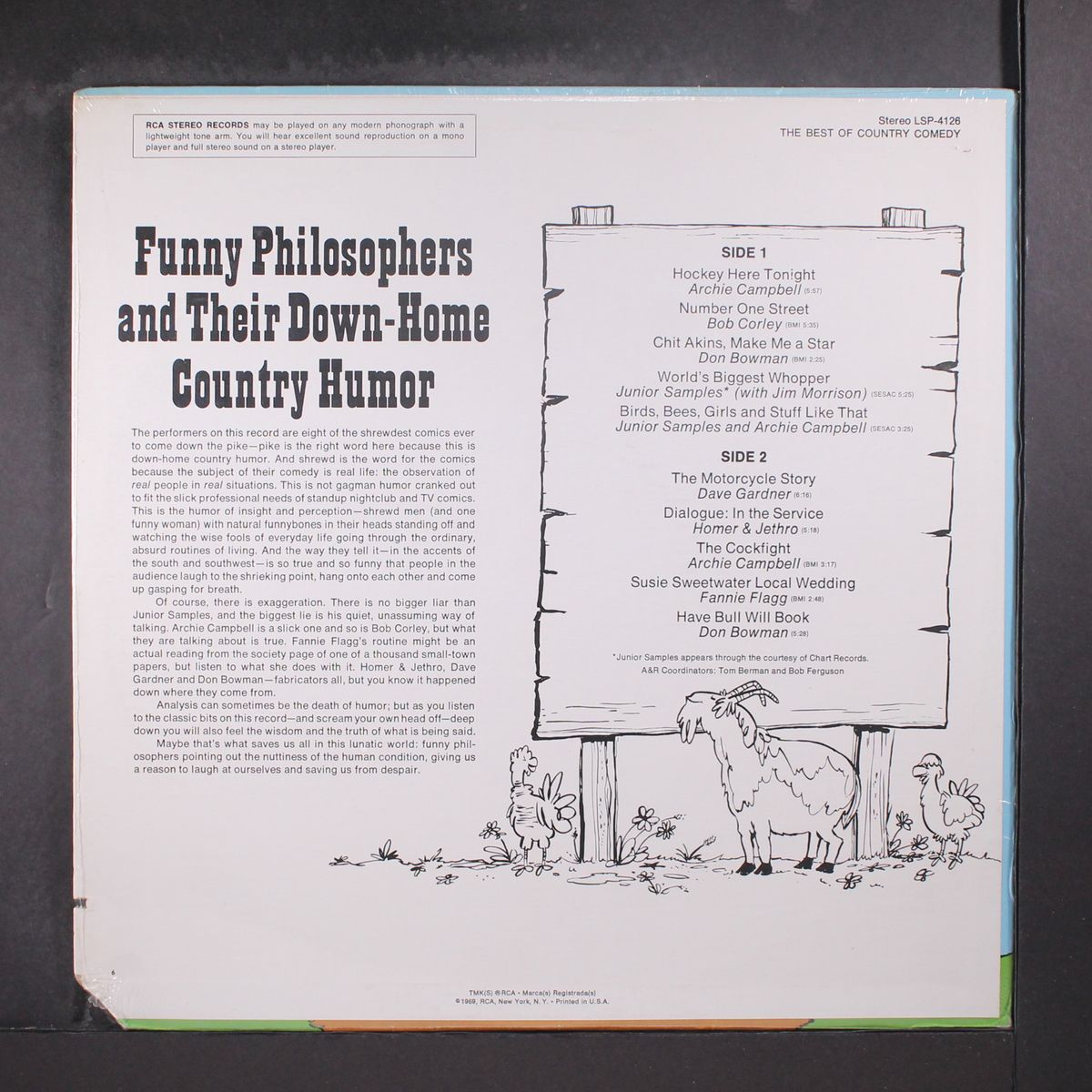 the best of country comedy by VARIOUS