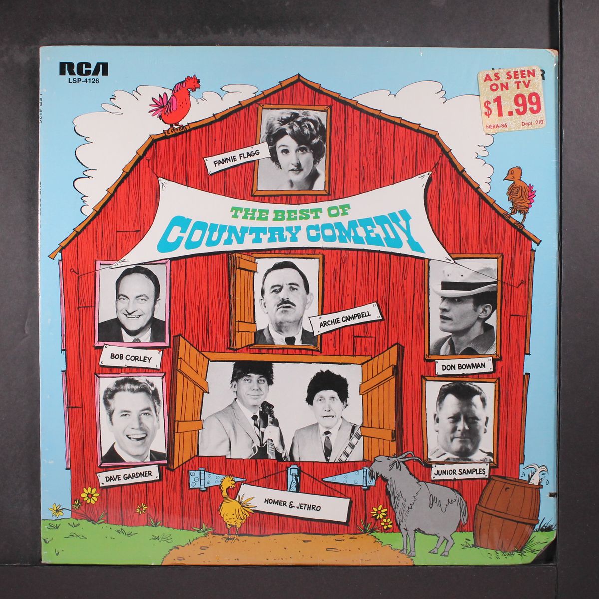 the best of country comedy by VARIOUS