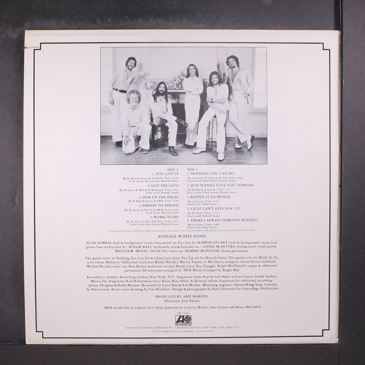 average white band by AVERAGE WHITE BAND